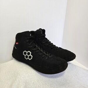Rudis Colt 3.0 Wrestling Shoes Boxing RUDNC1006 Black Out Mens Size 9.5 Gym Mat